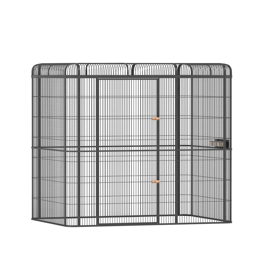 i.Pet Bird Cage Large Walk-in Aviary Budgie Perch Cage Parrot Pet Huge 203cm - view 7