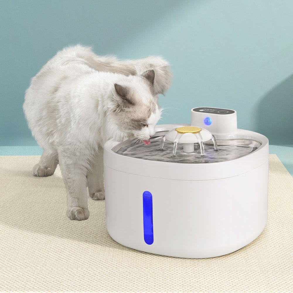 i.Pet Pet Water Fountain Feeder Dispenser Filter Dog Cat Drinking Automatic 2.6L - view 7