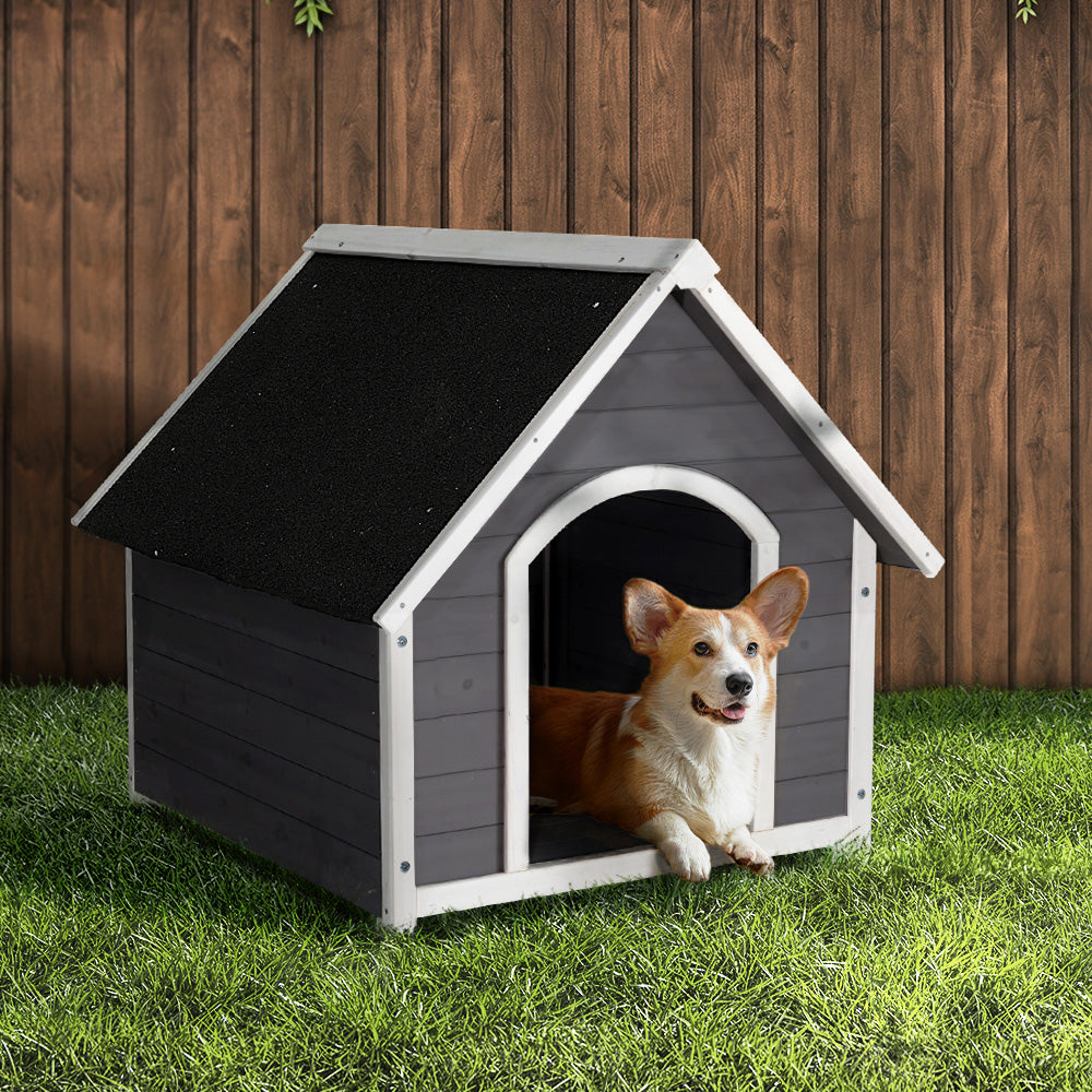 i.Pet Dog Kennel Wooden Large Outdoor House Indoor Puppy Pet Cabin Weatherproof - view 8