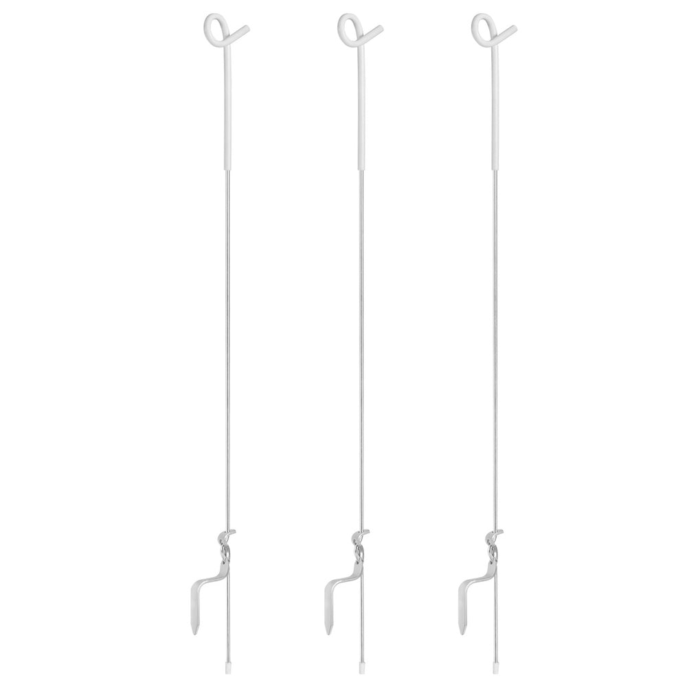 Giantz 20x Electric Fence Pigtail Posts Steel Tape Fencing - view 7
