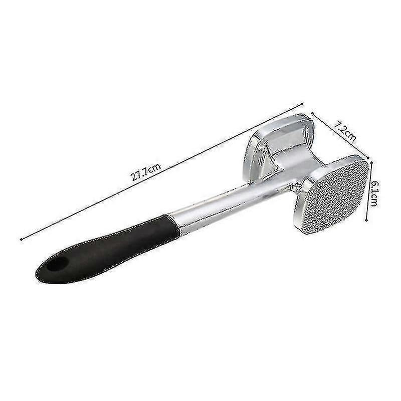 Large Meat Tenderizer - Stainless Steel Mallet for Beef & Chicken - view 3