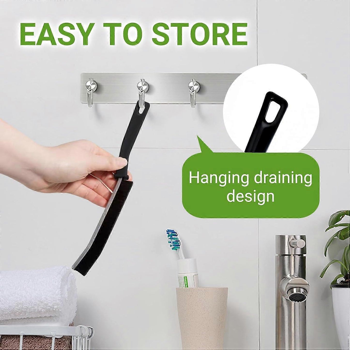 4pcs Gap Cleaning Brushes for Tile, Window & Groove Joints - view 5