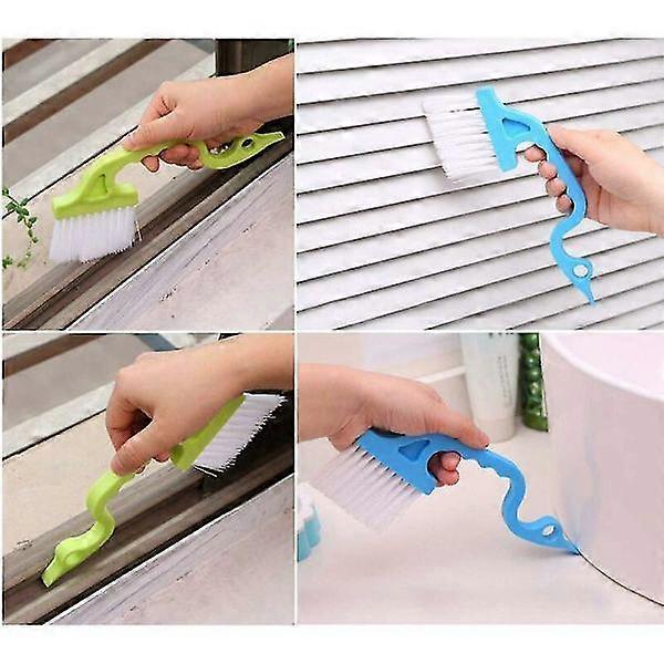 4pcs Bottle & Carafe Cleaning Brush Set with Silicone Scraper - view 5
