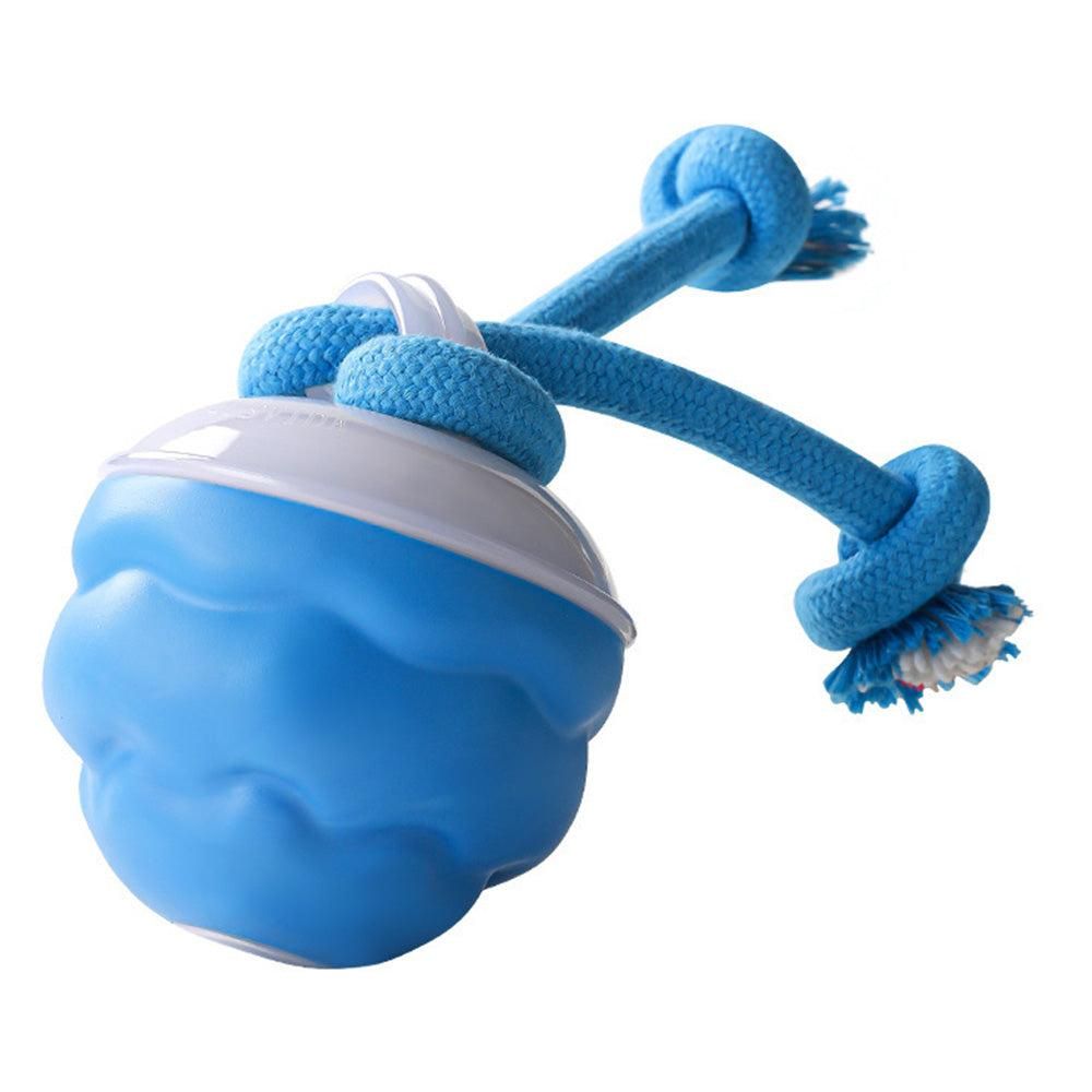 3-Mode Pet Interactive Toys Squeaky Auto Rolling Ball Dog Toy Blue - view 5