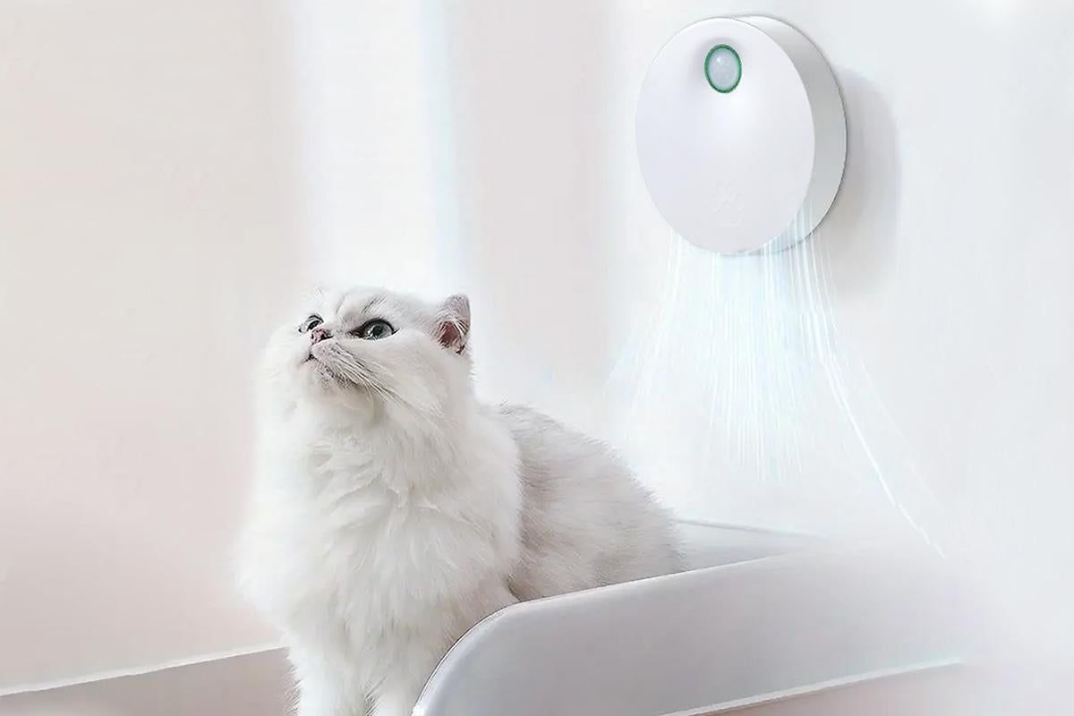 USB Rechargeable Smart Pet Litter Deodorizer Pet Litter Box Odor Eliminator - view 5
