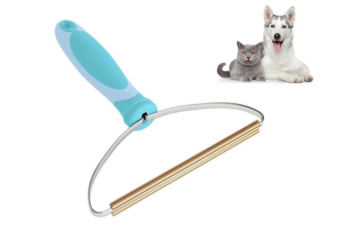 Carpet Rake for Pet Hair Removal Rotating Carpet Rake Scraper - view 5