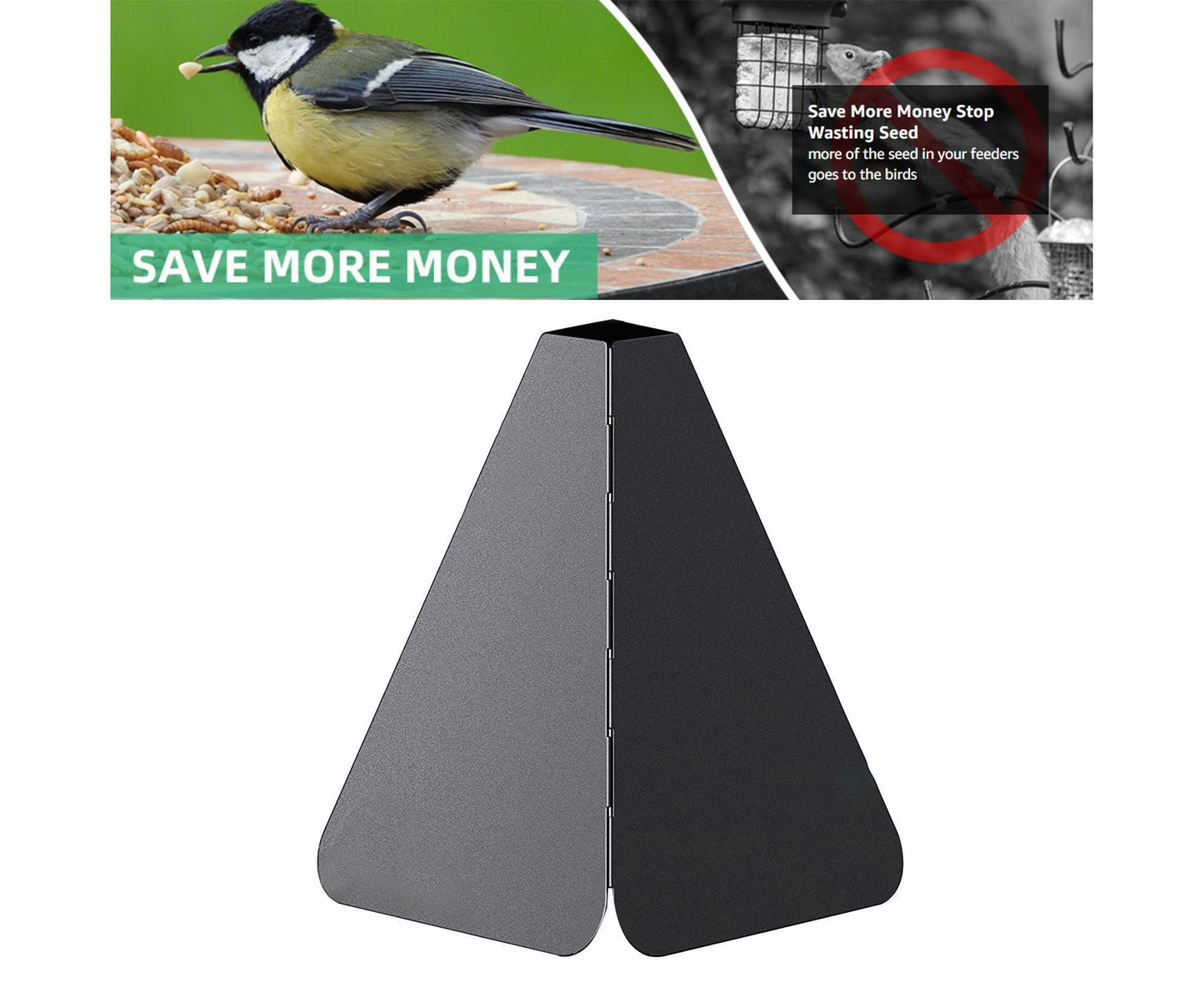 Squirrel Baffle Smooth Surface Bird Feeder Guard - A - view 9