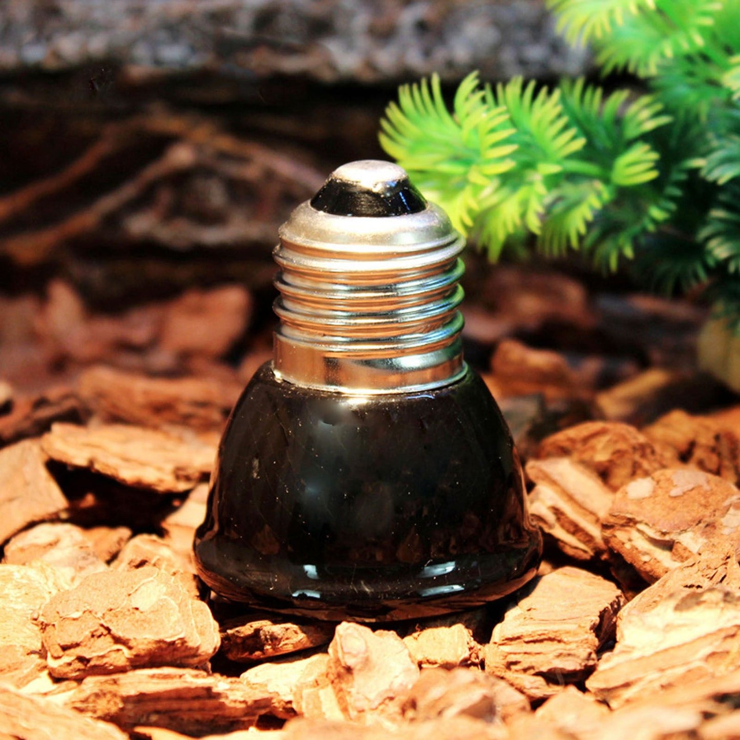100W Ceramic Heating Lamp Non Luminous Pet Heating Light for Reptile Home 220V Black - view 10