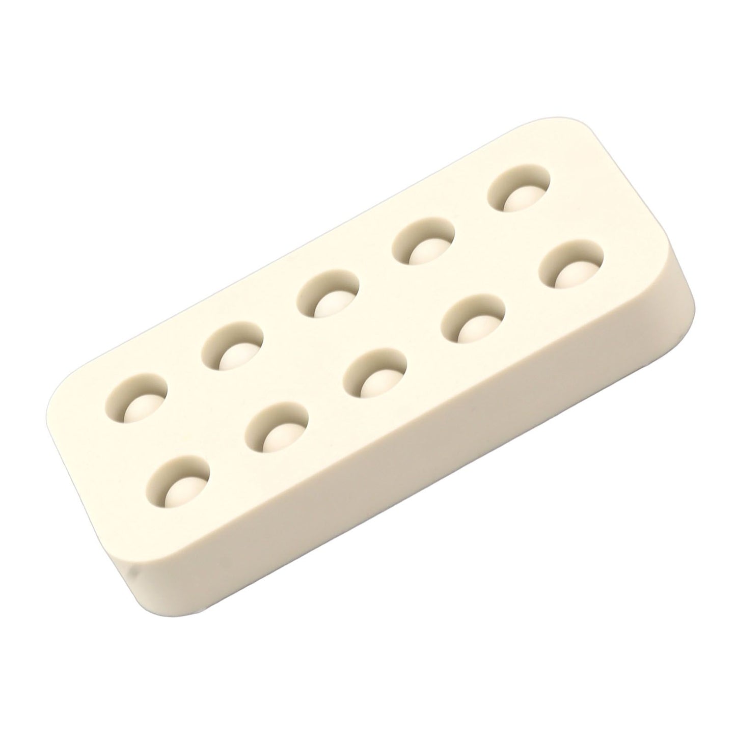 Wax Queen Grafting Cups Silicone Mold Beekeeping Beeswax Queen Cell Cups Making Mold 2 Rows 96x48x14mm - view 10