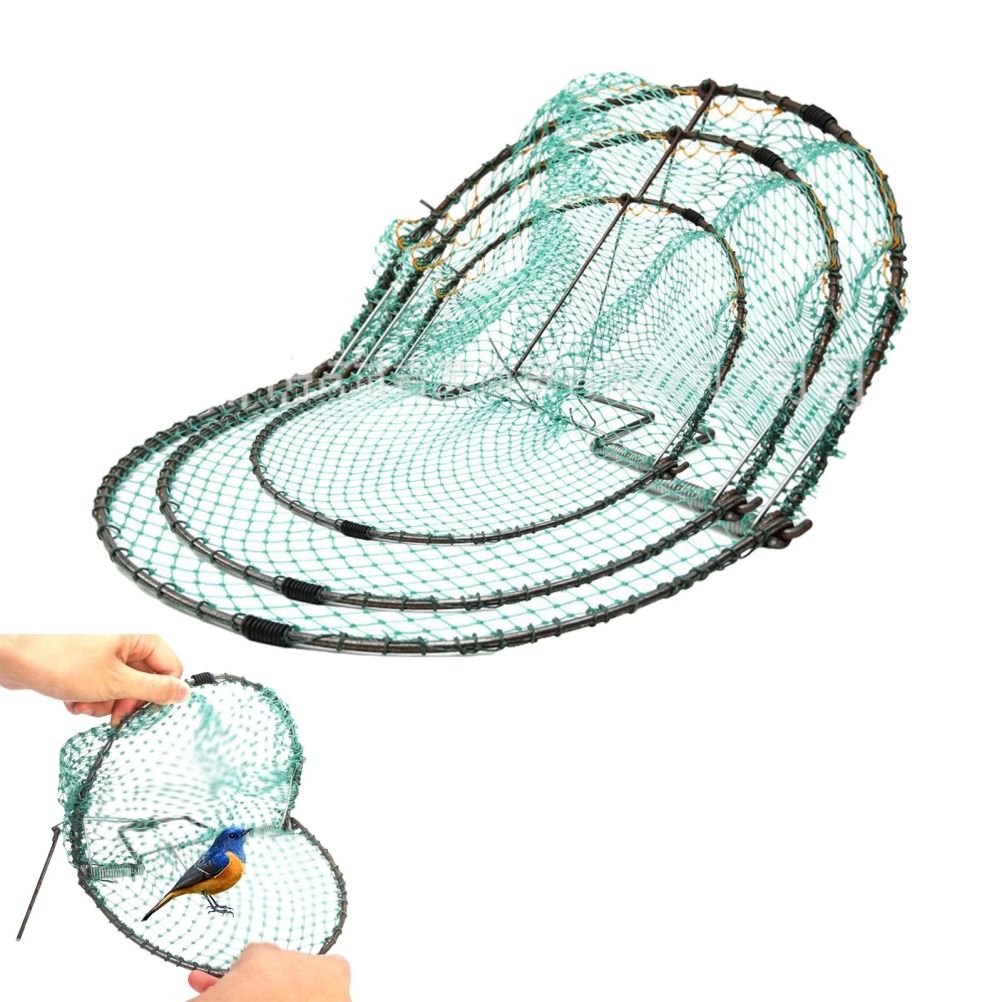 Catching Bird Net Pest Control Humane Live Trap Mesh for Sparrows Pigeons Quail and Birds - view 10