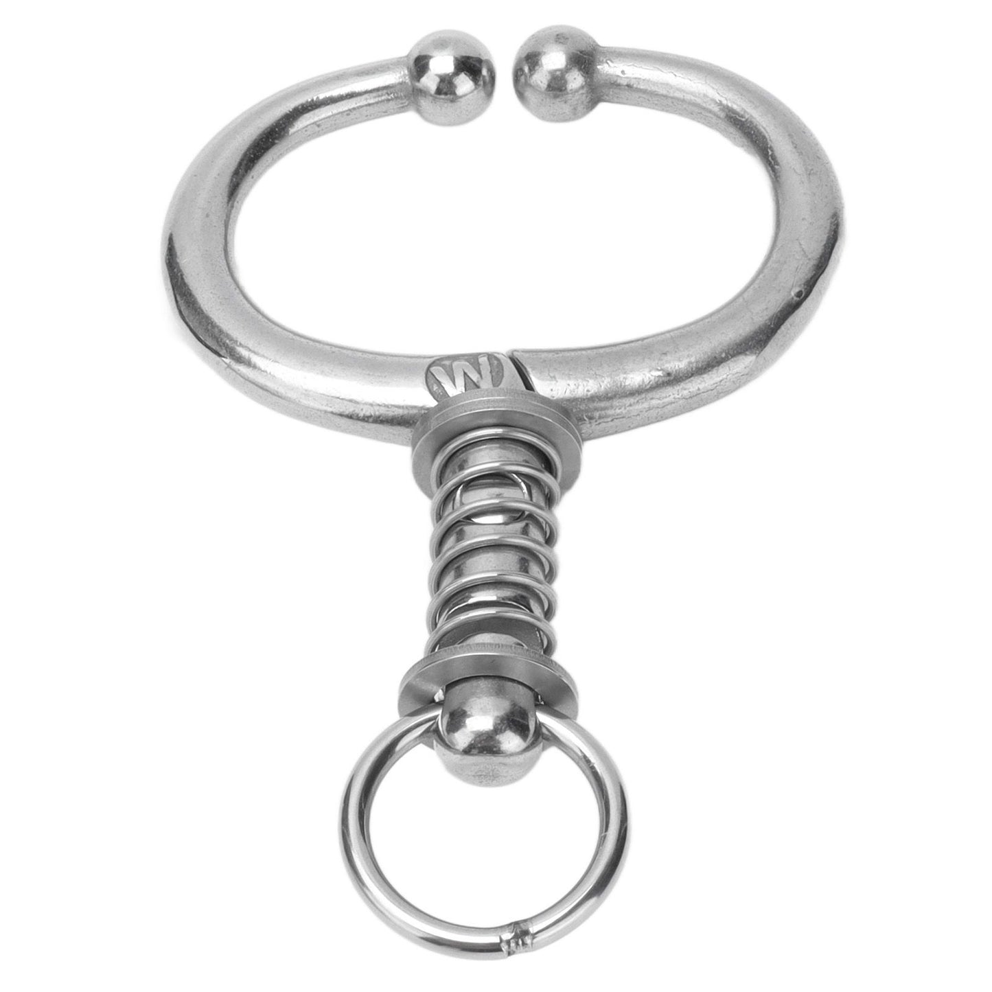 Cattle Nose Ring Stainless Steel Cattle Nose Clamp Bull Cow W Spring Nose Ring for FarmM - view 10