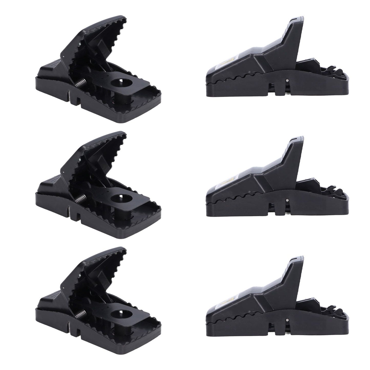 6Pcs Mouse Traps Plastic Material High Sensitivity Touchless Design Safe Reusable Rat Catcher Trapping Tool - view 10