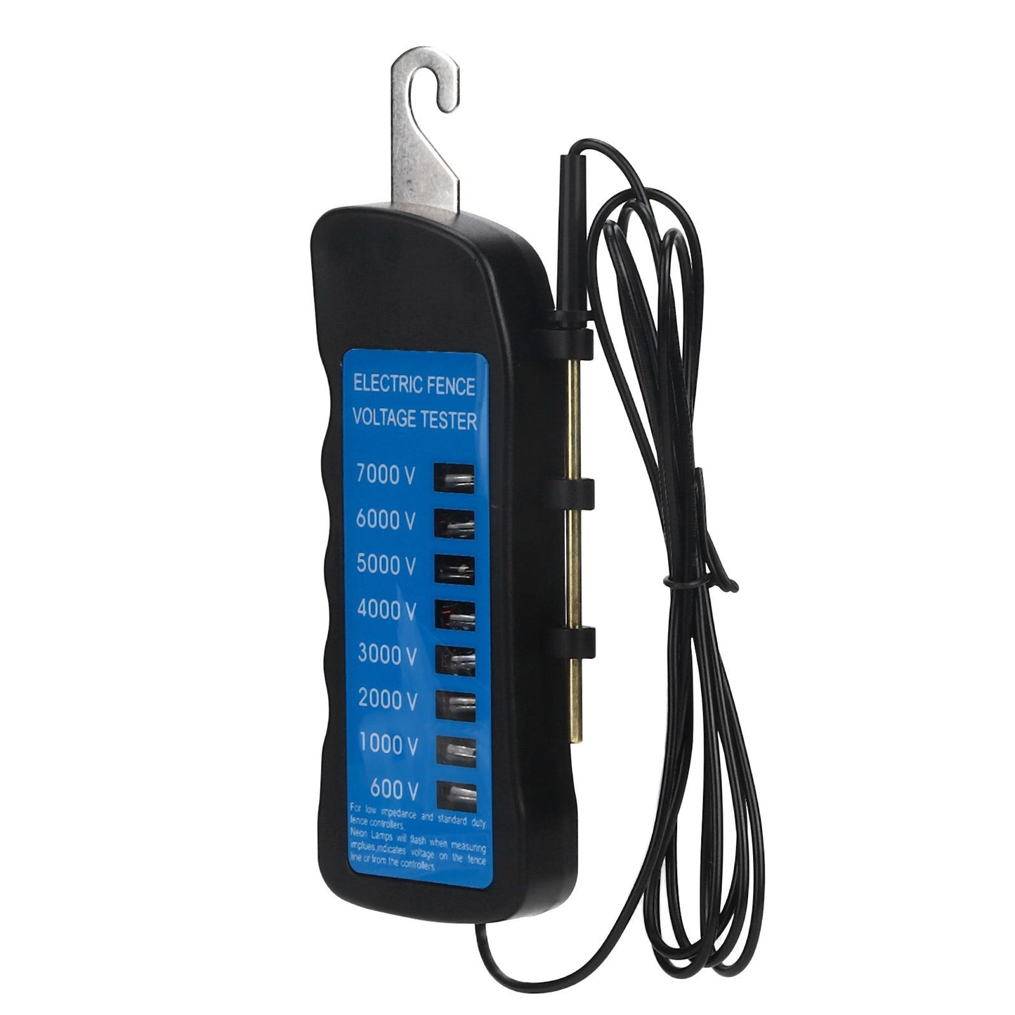 Electric Fence Tester Multi Light Voltage Detection Portable for Farm Supply Fencing ABS 7000V - view 10