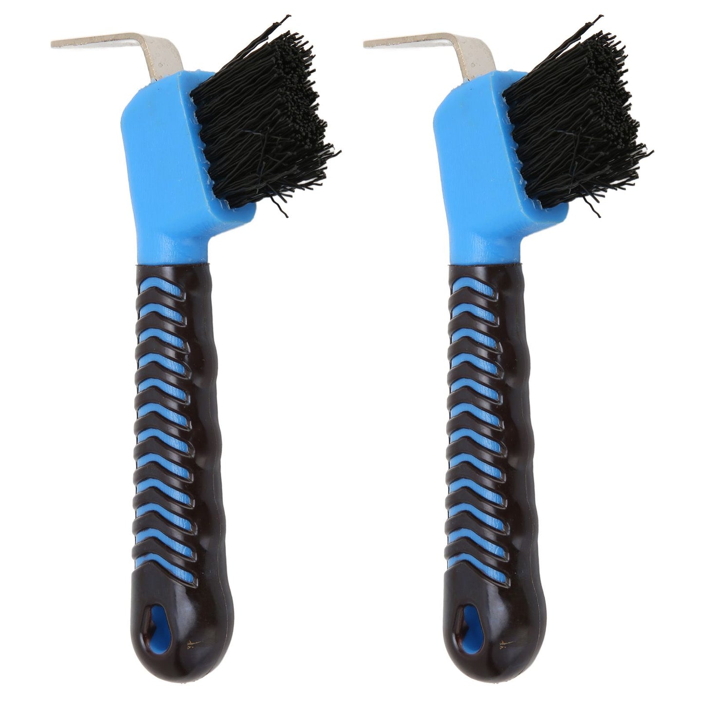 2Pcs Horse Hoof Pick Brushes Horse Hoof Cleaning Tool with Soft Touch Rubber Handle for Horse Stable - view 10