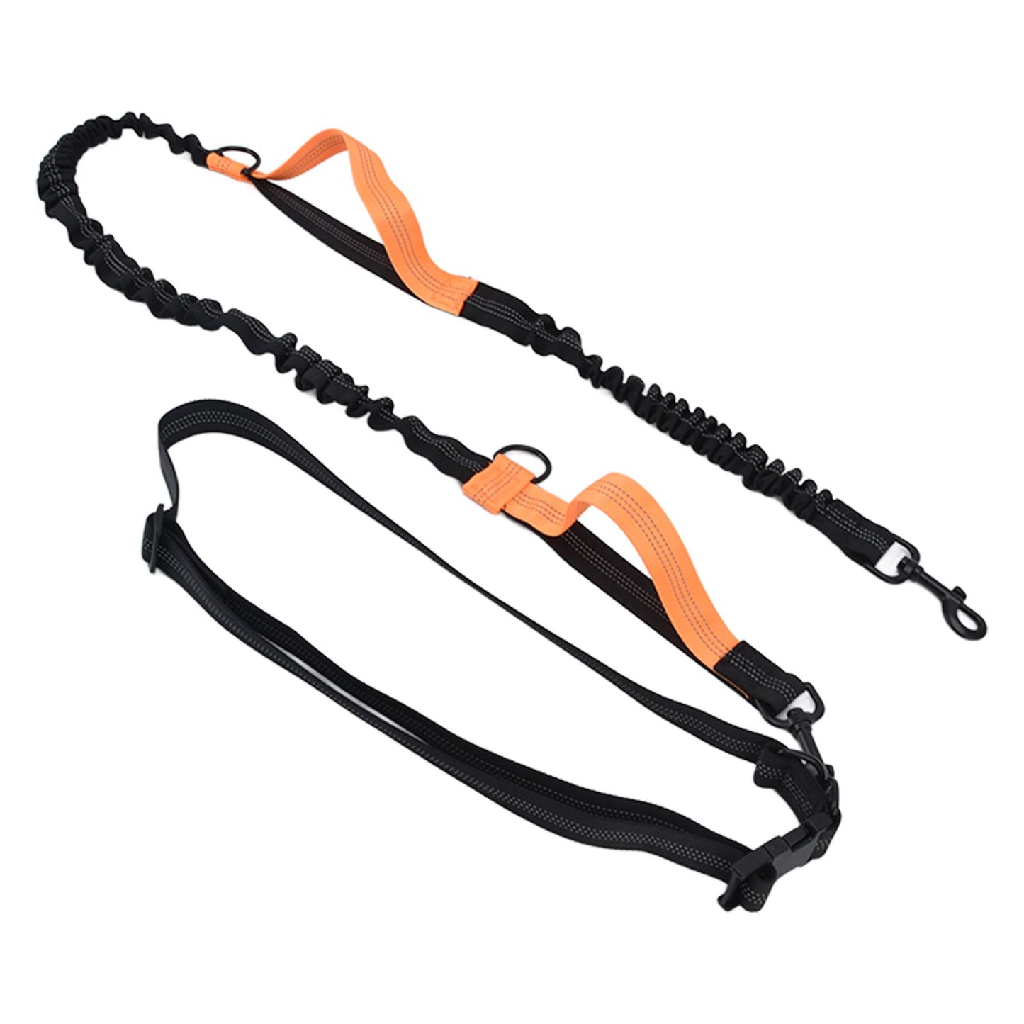Pet Leash Reflective Retractable Portable Adjustable Dog Traction Rope for Pets Dogs Orange - view 10