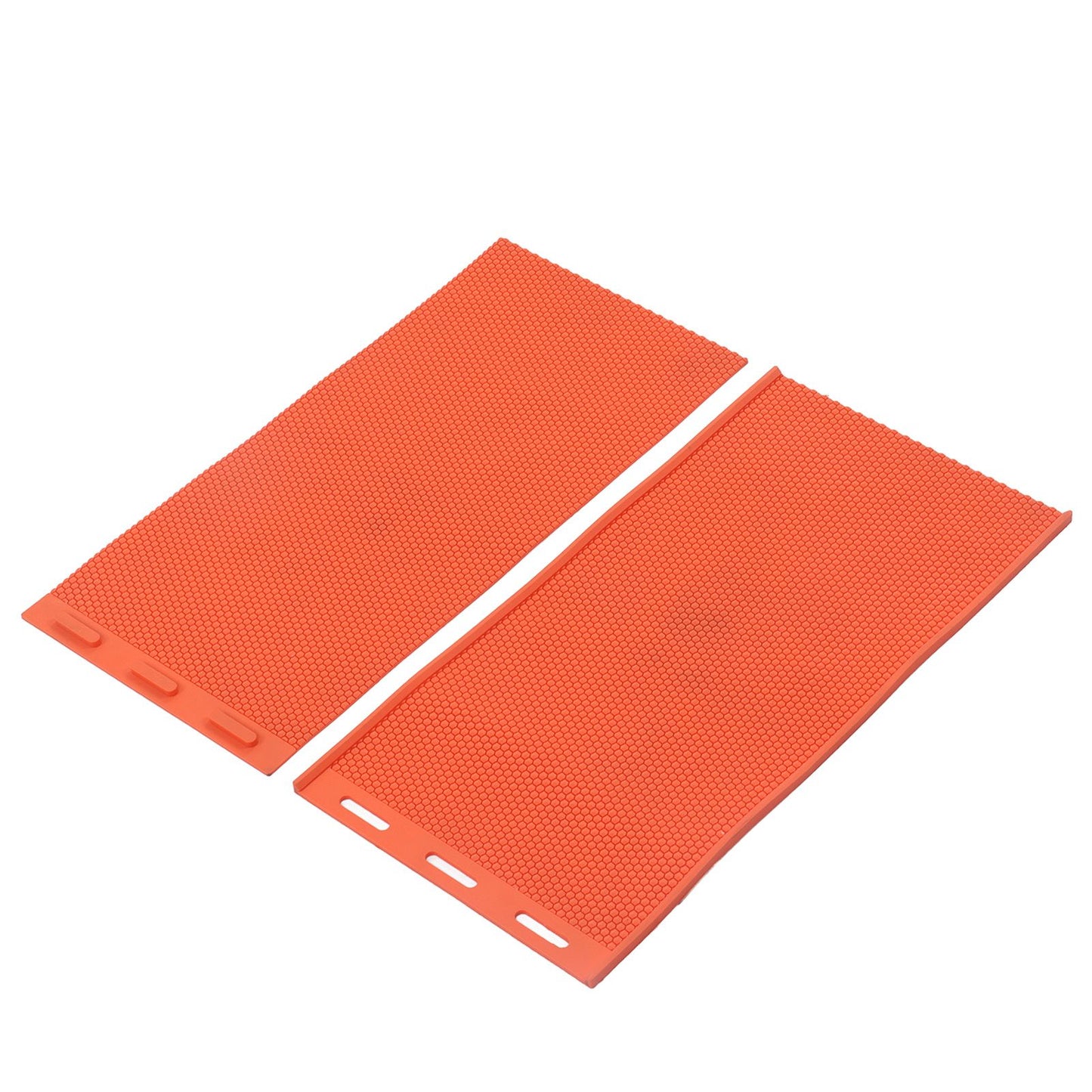 2pcs 5.4mm Beeswax Press Sheet Mould Foundation Foldable Silicone Beeswax Mold for Beekeeping Orange - view 10