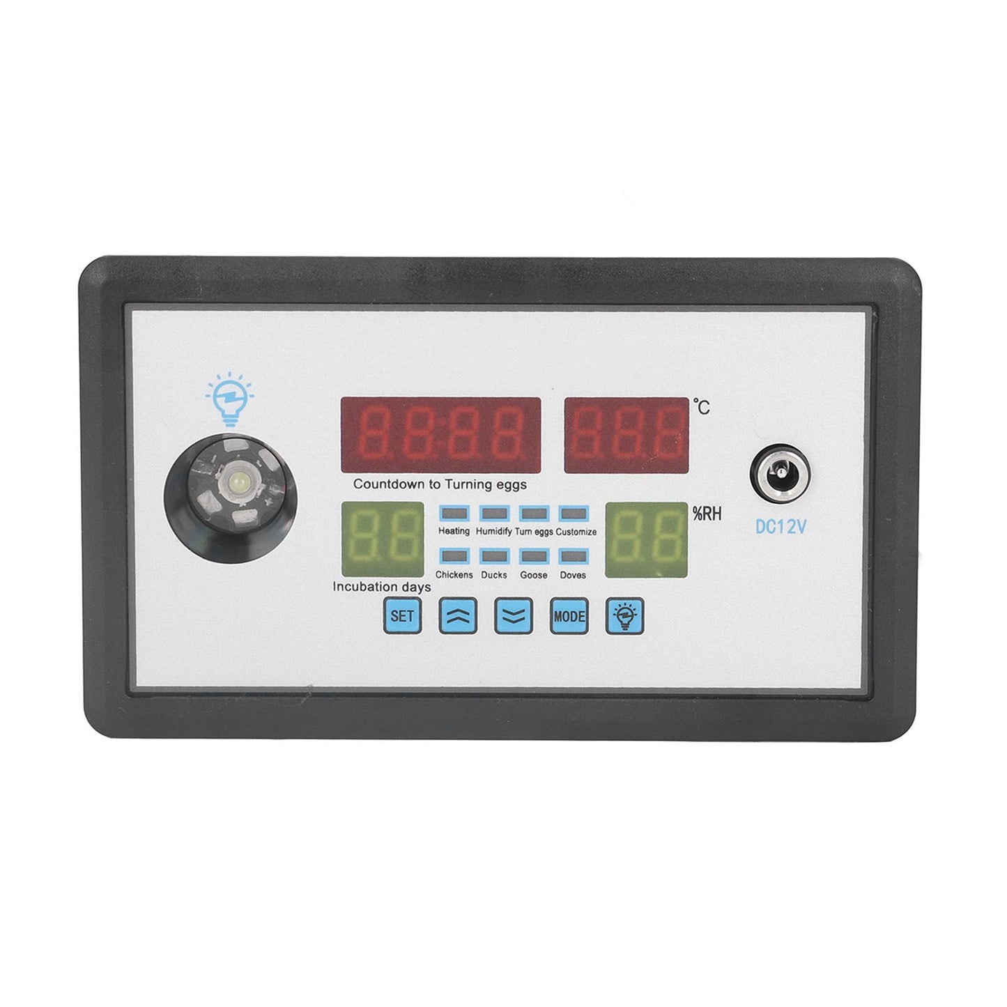 Intelligent Incubator Thermostat Automatic Egg Incubator Controller Thermostat for Eggs Duck Eggs Goose Eggs 12V - view 10