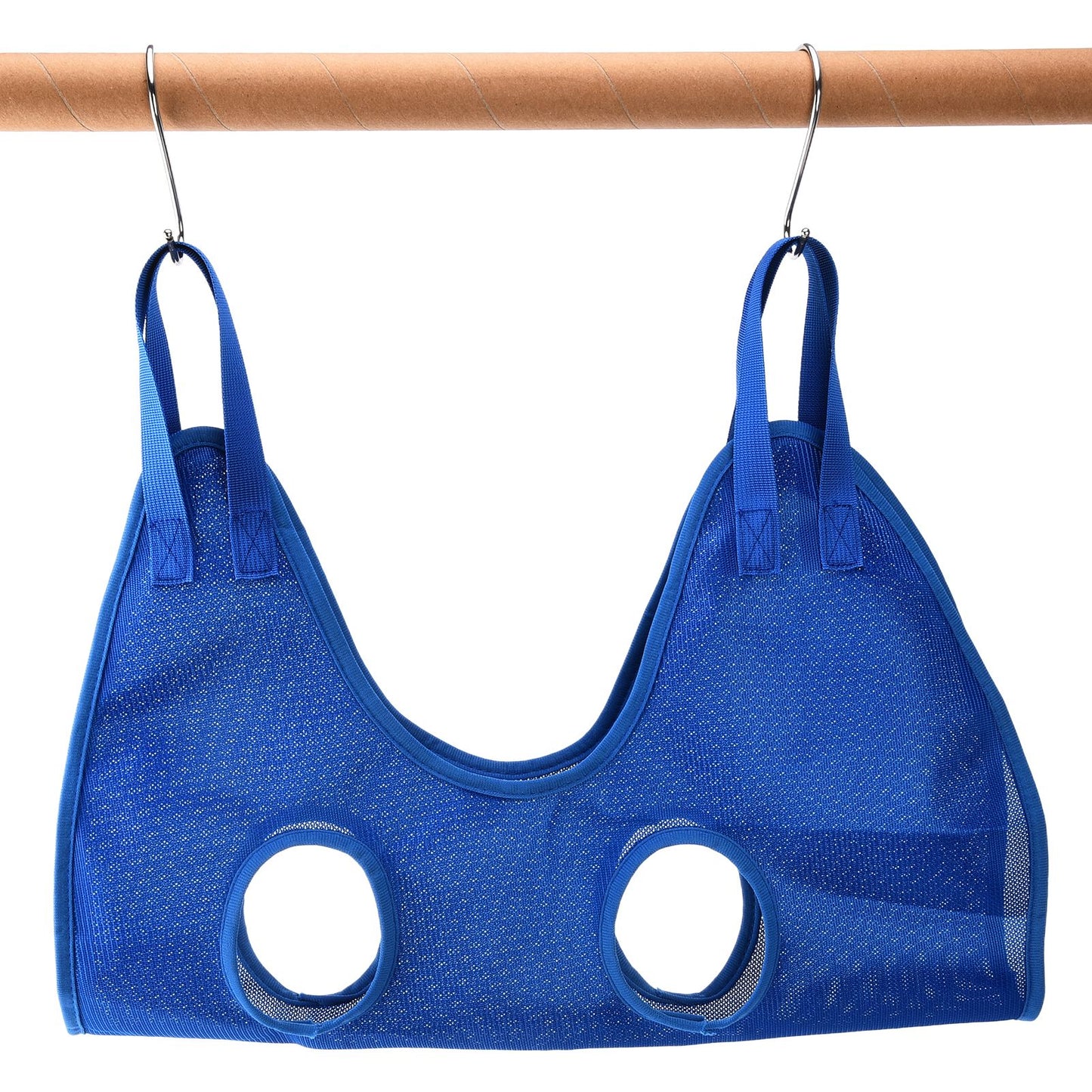 Dog Grooming Sling Multifunctional Pet Grooming Hammock Helper for Bathing Washing Grooming and Trimming NailBlue L - view 10