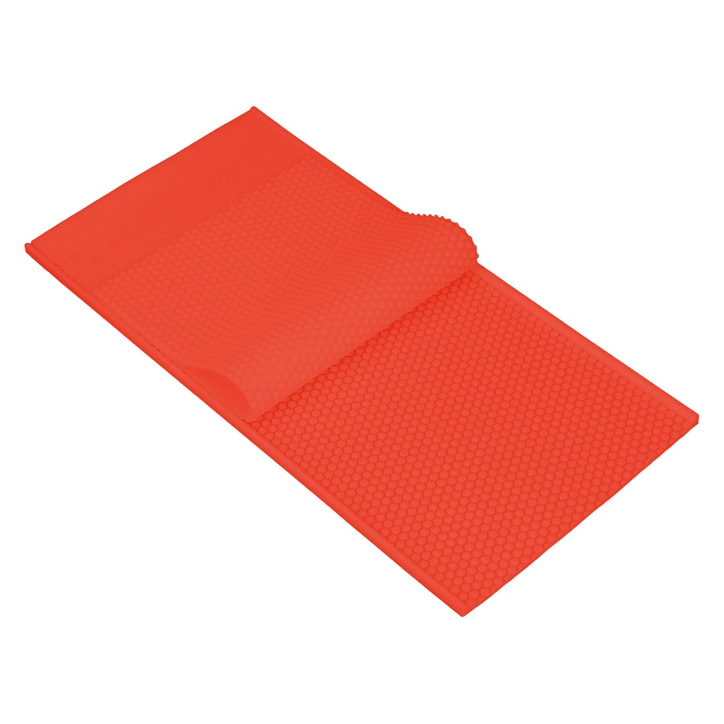 2 PCS 5.4mm Beeswax Foundation Sheets Press Embosser Machine Manual Silicone Beeswax Mold DIY Beekeeping Tool 41.3x20.5CM Red - view 10