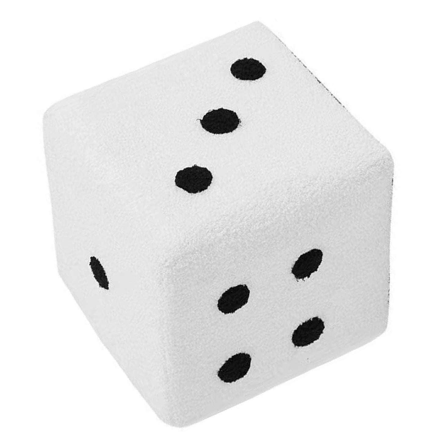 Foot Stool Soft Comfortable Simple Warm Sturdy Base Cube Stool for Home Living Room Bedroom White 20x20x20cm - view 10