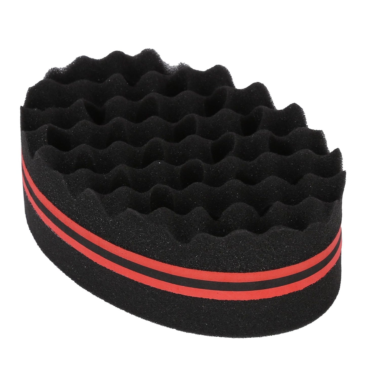 2PCS Double Sided Hair Curl Sponge 22 Hole Wavy Hair Sponge Brush Styling Tools for Home Salon - view 10