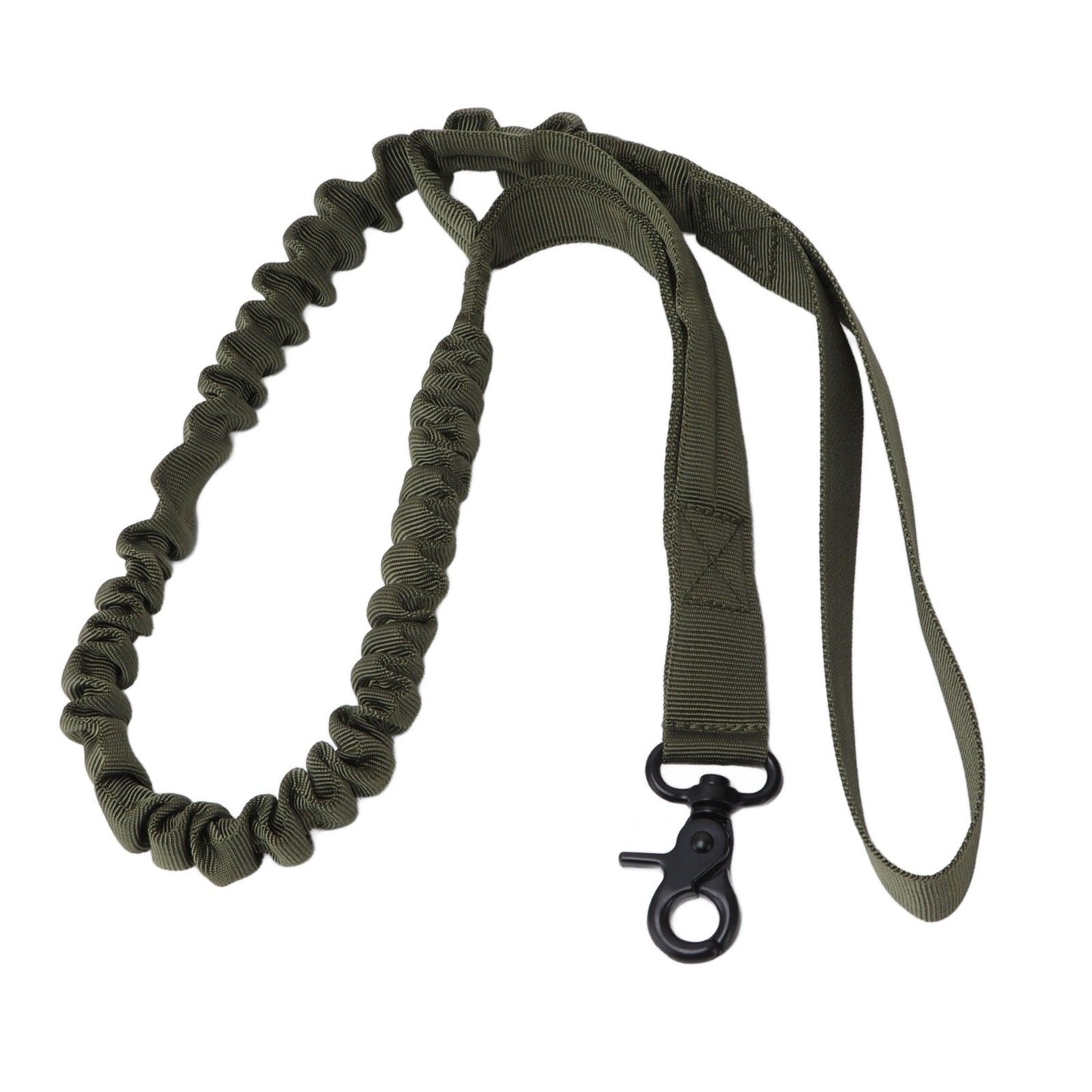Dog Leash Durable Wear Resistant Easy Control Elasticity Provides Ductility Military Pet Leash Pet SupplyGreen - view 10