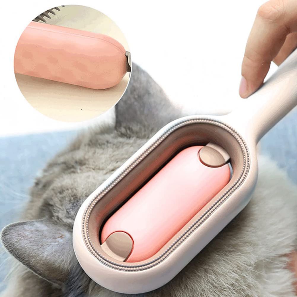 Pet Brush Grooming Comb Soft Bristles Pet Grooming Brush for Massage and Removal of Loose Hair Tangled Hair - view 7