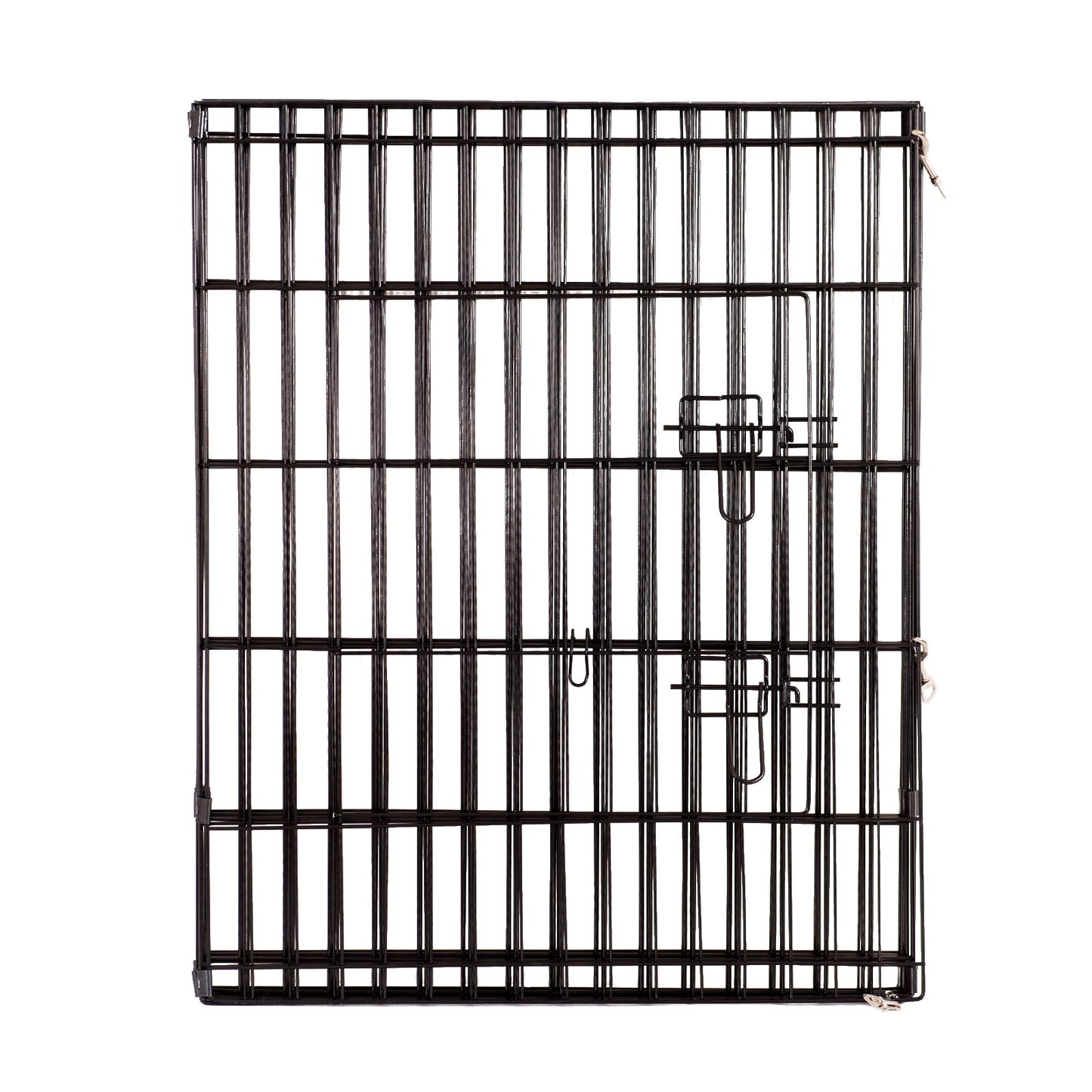 4Paws 8 Panel Playpen Puppy Exercise Fence Cage Enclosure Pets Black All Sizes - 24" - Black - view 9