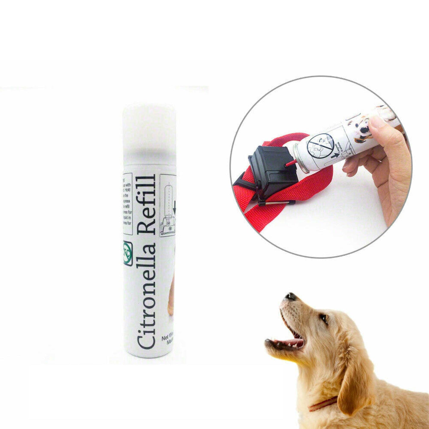 85g Citronella Spray Refill Can - Bark Training Dog Collars - view 4