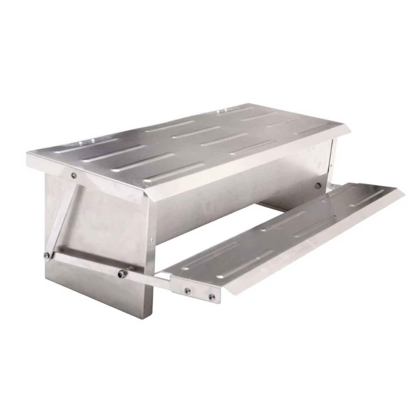 11L Automatic Chook Chicken Feeder Poultry Auto Treadle Aluminium Metal Feeders - view 6