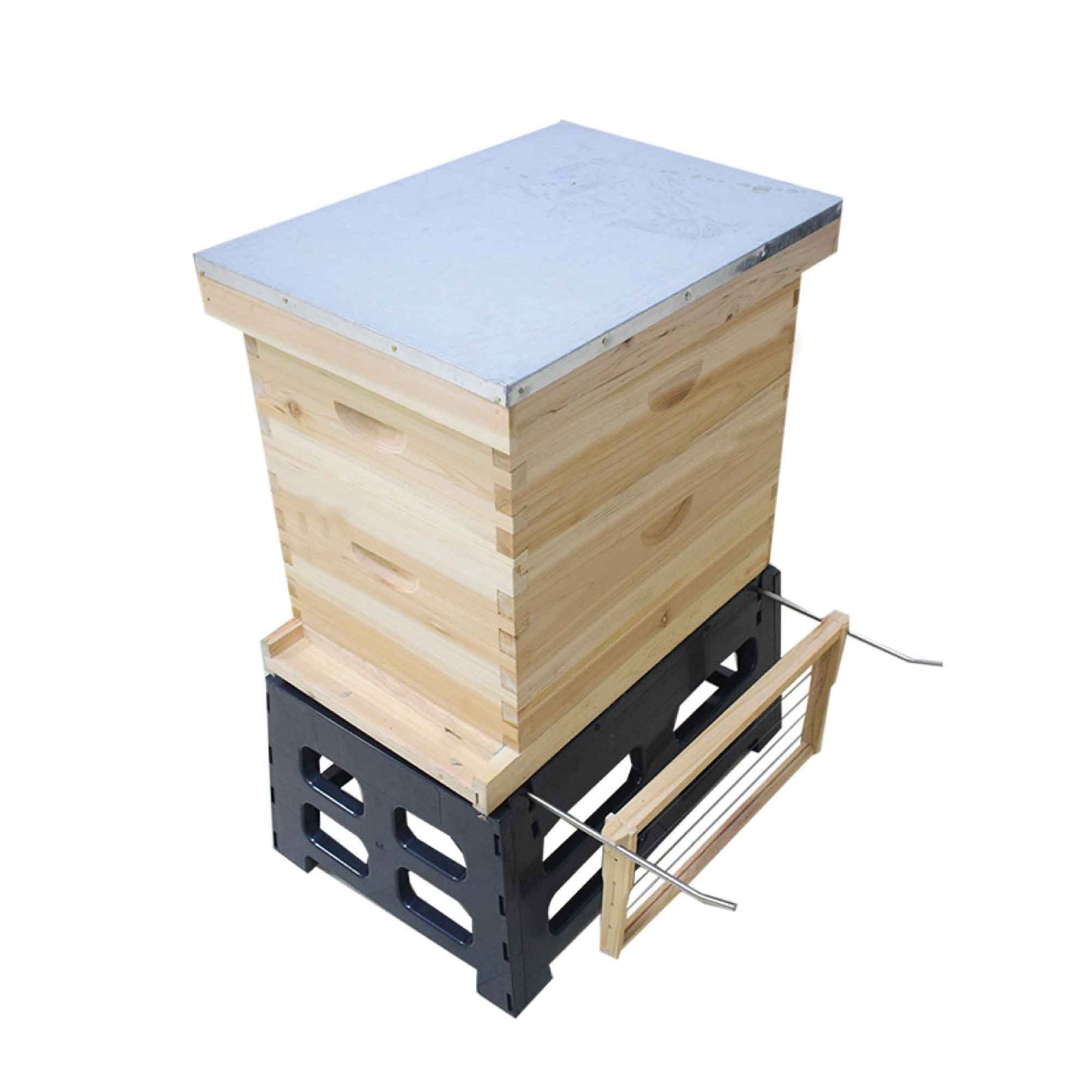 Plastic Beehive Stand 10 Frame Langstroth Bee Hive Base Ant Tool Beekeeping - view 6