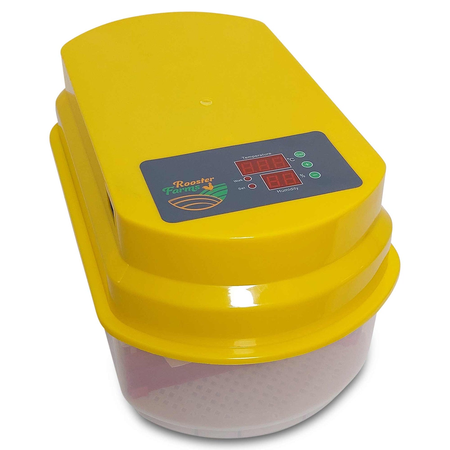 Rooster Farms Electric 12 Egg Incubator + Accessories Hatching Eggs Chicken Duck - view 8