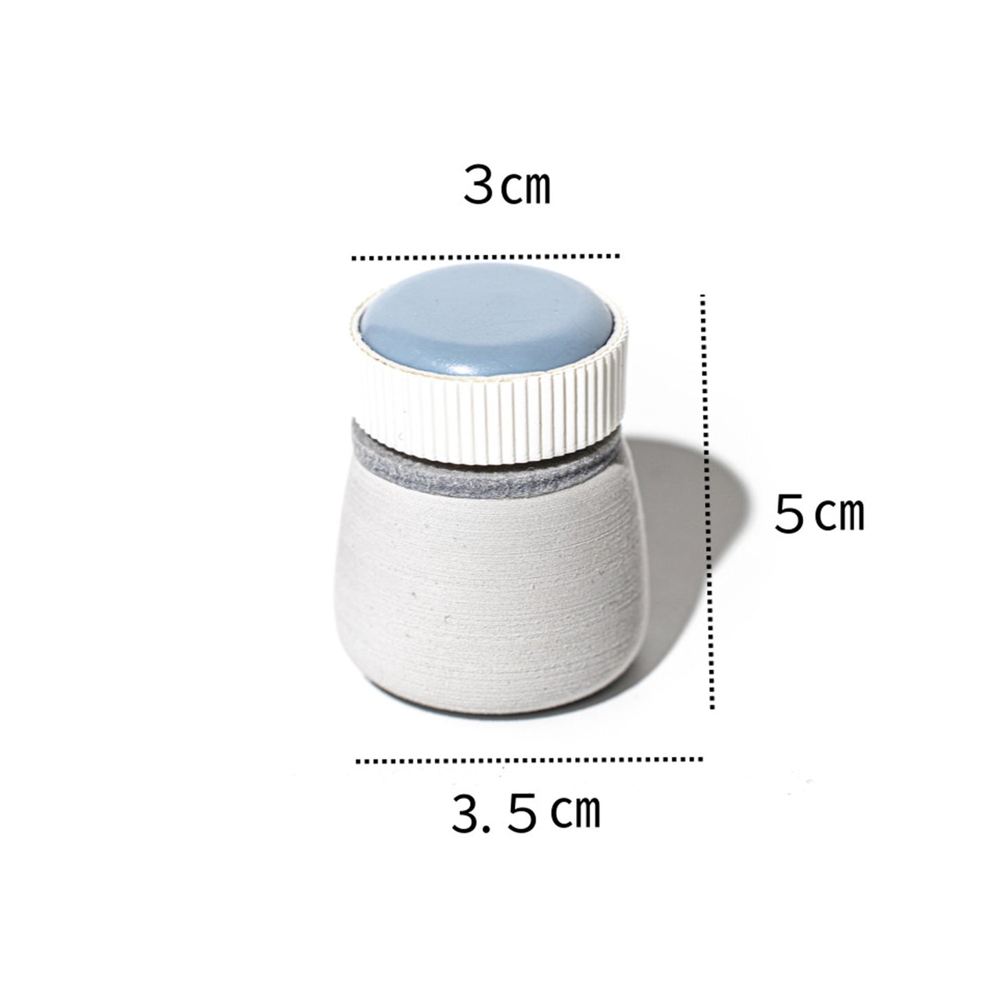 Fish Tank Corner Moss Magnet Scraper Glass Algae Cleaner Magnetic Scrubber GREY - view 9