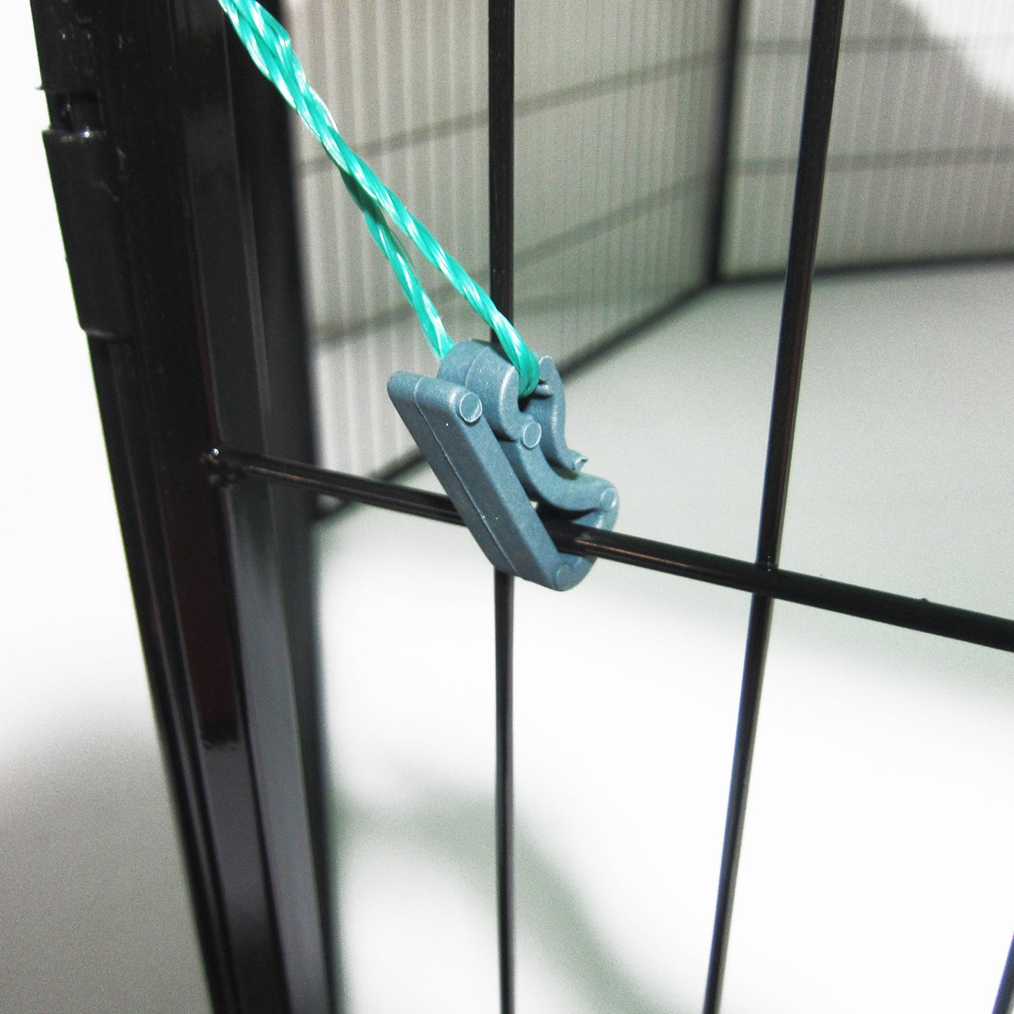 Net Cover Green for Pet Playpen Dog Cage 31in - view 6