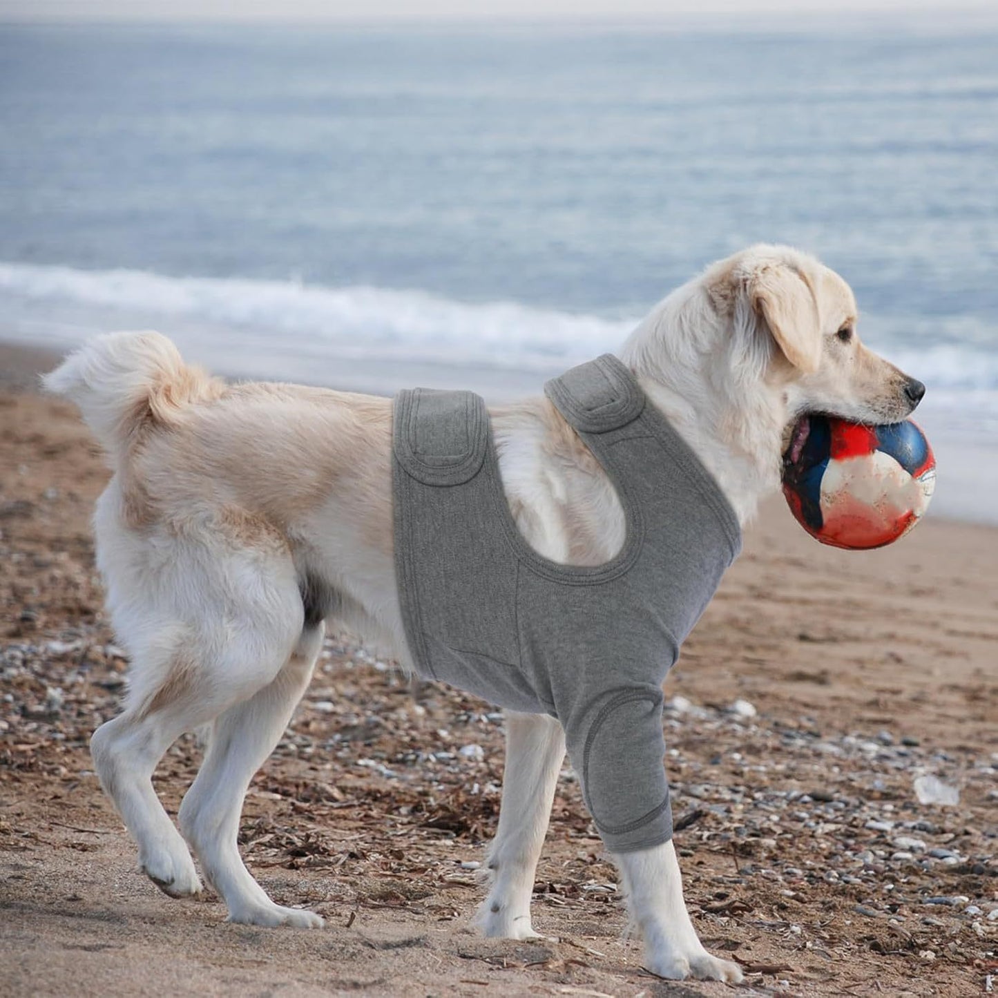XXXL Pet Front Leg Protective Sleeve - Elastic Dog Leg Guard for Post-Surgery Protection, Prevents Licking and Biting - view 6