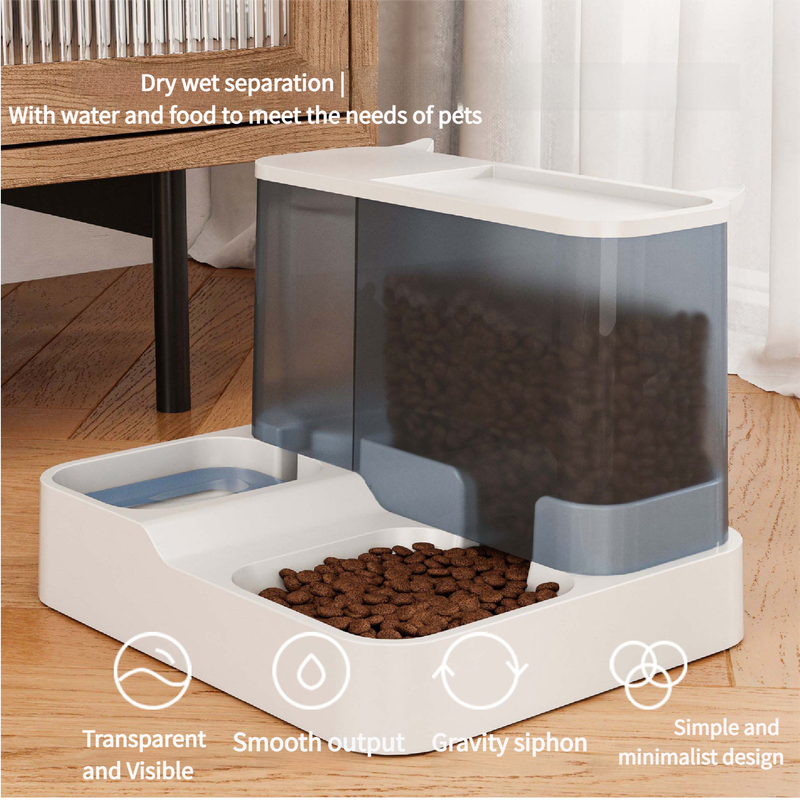 Blue Pet Feeder 3L Automatic Cat Feeder and Water Dispenser - Hassle-Free Hydration and Feeding - view 5