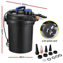 Giantz Aquarium Filter Fish Tank External Canister Water Filter 10000L/H - view 2