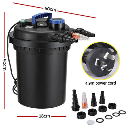 Giantz Aquarium Filter Fish Tank External Canister Water Filter 10000L/H - view 2