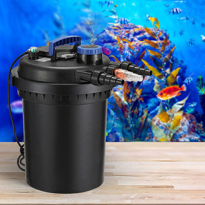 Giantz Aquarium Filter Fish Tank External Canister Water Filter 10000L/H - view 7