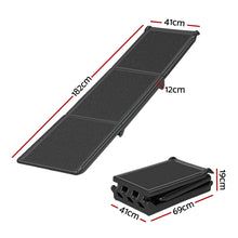i.Pet Dog Ramp Pet Stairs Steps Car Travel SUV Ladder Foldable Portable Adjustable - view 2