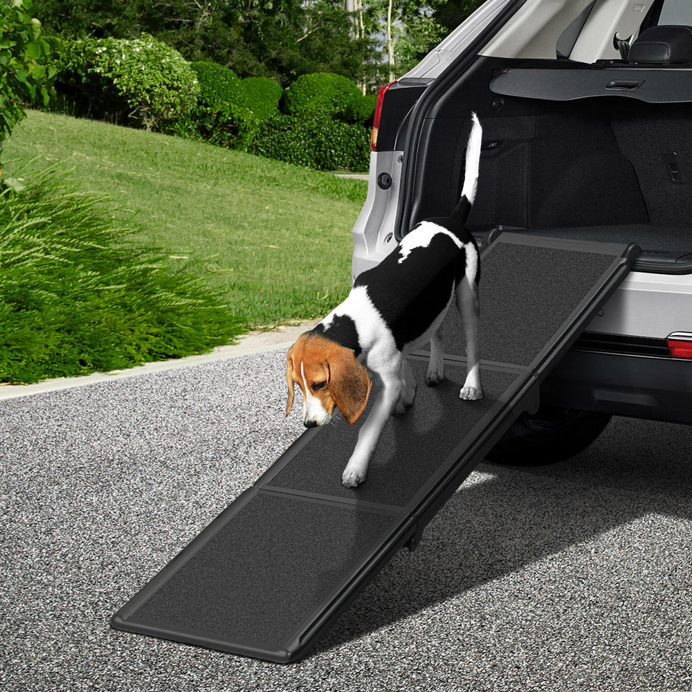 i.Pet Dog Ramp Pet Stairs Steps Car Travel SUV Ladder Foldable Portable Adjustable - view 8