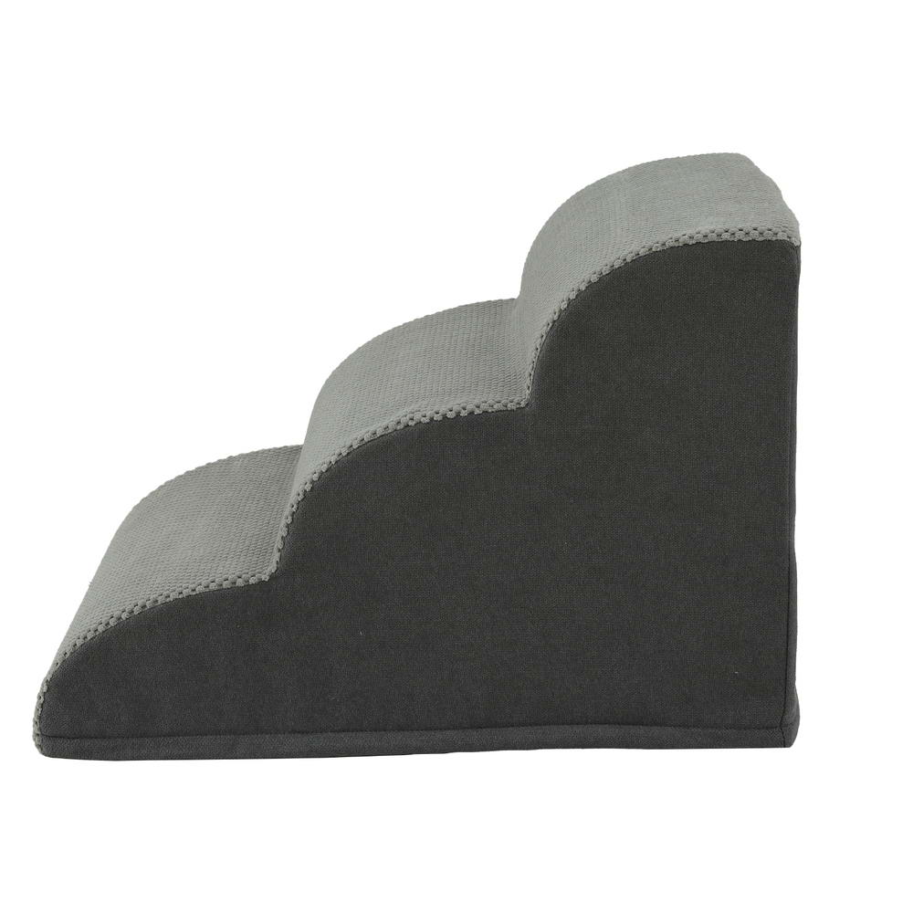 i.Pet Dog Ramp Steps Foam 3 Tier Pet Stairs For Bed Sofa Car Portable Indoor - view 3