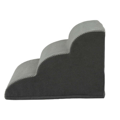i.Pet Dog Ramp Steps Foam 3 Tier Pet Stairs For Bed Sofa Car Portable Indoor - view 3