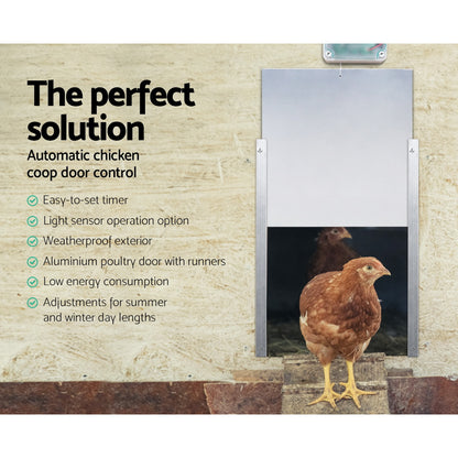 Giantz Automatic Chicken Coop Door Opener - view 4