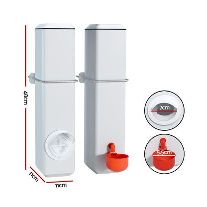 Giantz Chicken Feeder 4L Water Dispenser Automatic Waterer - view 2