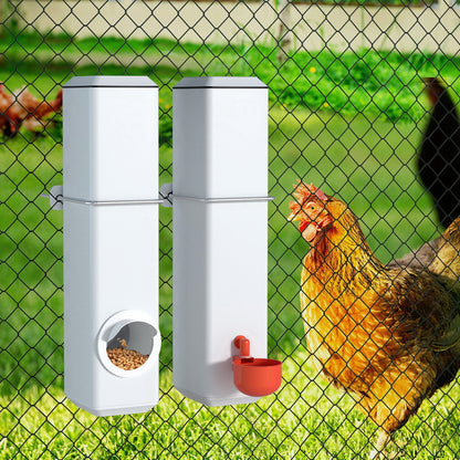 Giantz Chicken Feeder 4L Water Dispenser Automatic Waterer - view 7