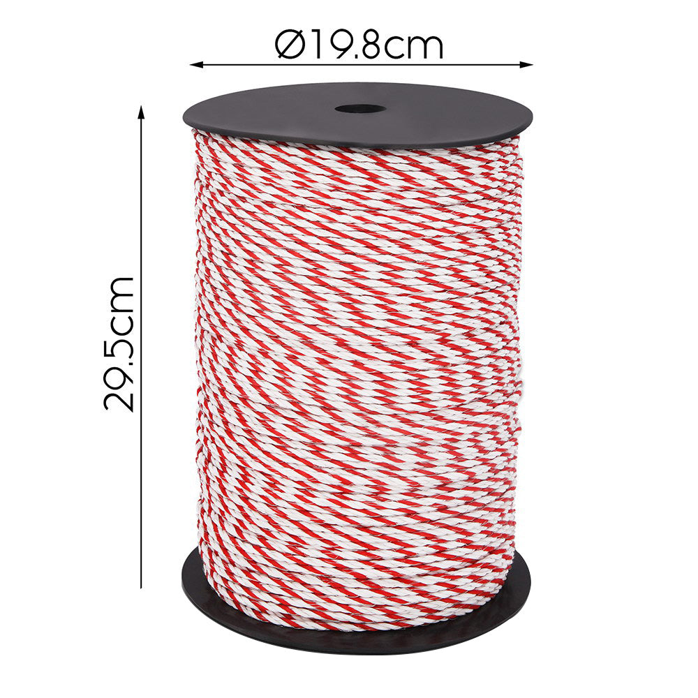 Giantz Electric Fence Poly Rope 2x 500M - view 2