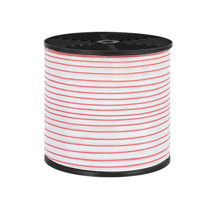 Giantz Electric Fence Tape Polytape 400M Electric Fence Wire Red White - view 3