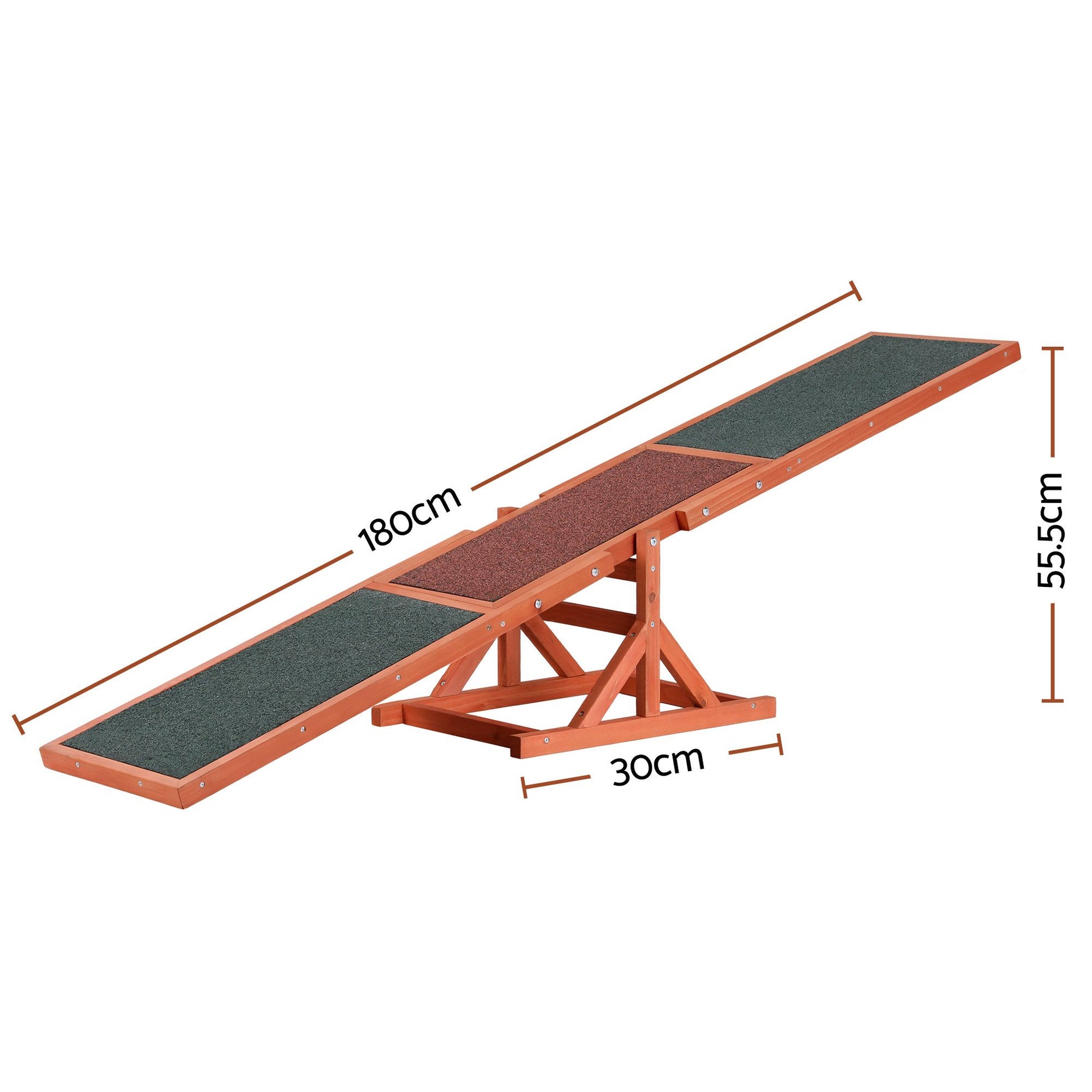 i.Pet Dog Agility Equipment Pet Seesaw Obedience Training Puppy Obstacle Outdoor Play 180cm - view 3