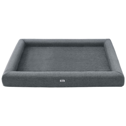 i.Pet Pet Bed Dog Cat Extra Large Calming Soft Sofa Cushion Egg Crate Washable Grey - view 3